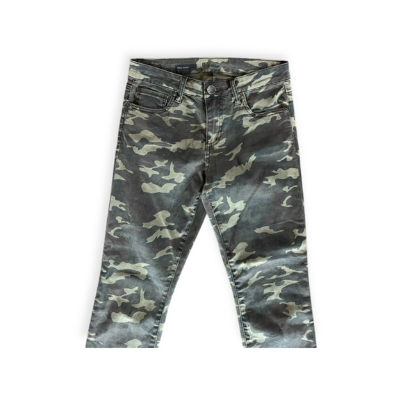 Kut from the Kloth camouflage army pattern pants ankle skinny Sz small - Picture 2 of 10